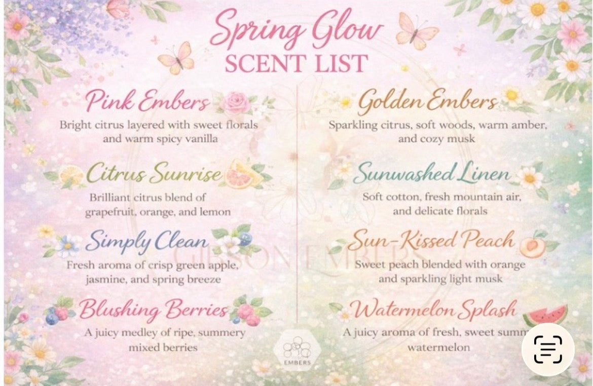 Laundry Detergent Sampler Pack -Spring Edition