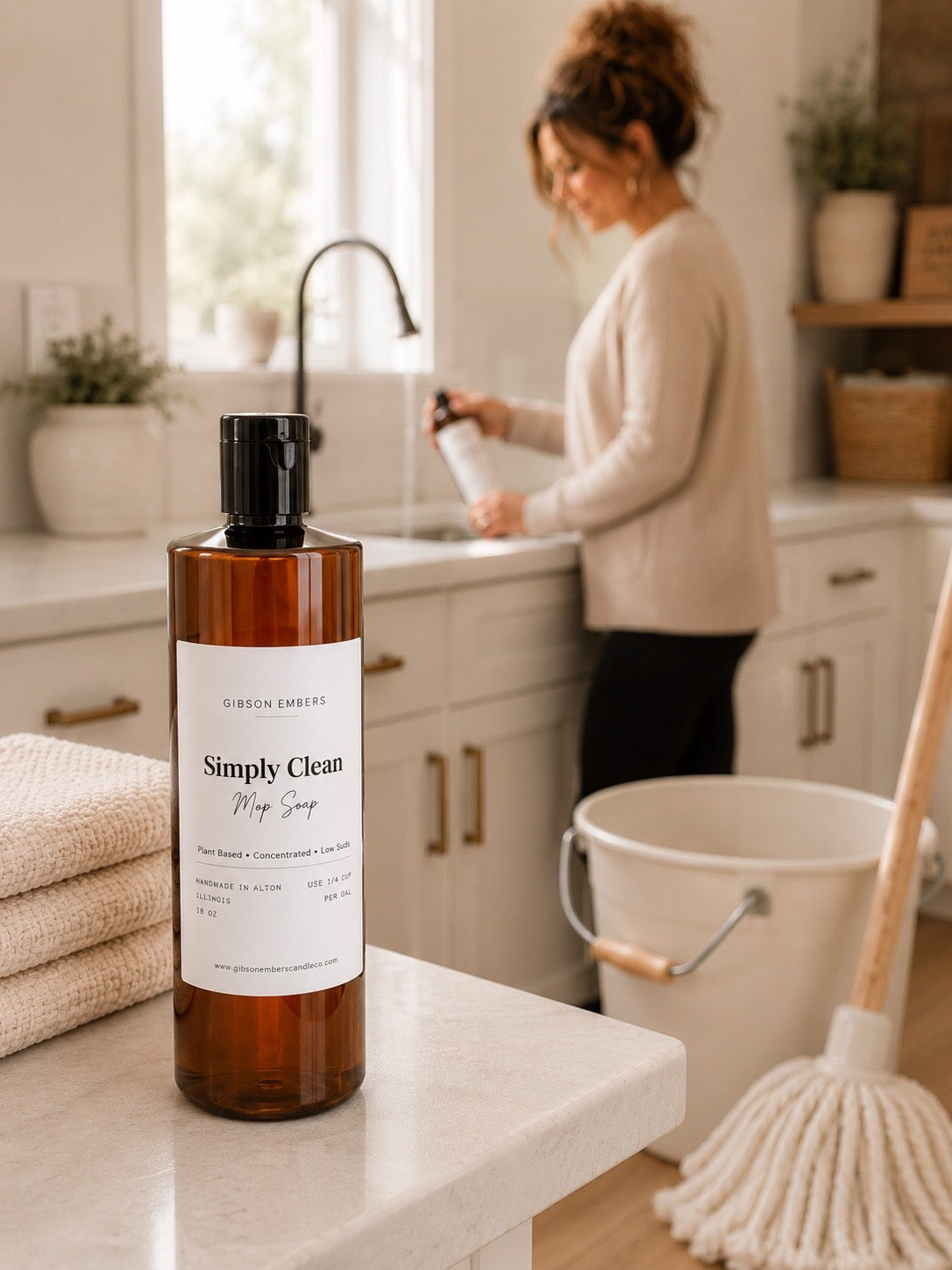 Mop Soap- Highly Scented Concentrated Non Toxic