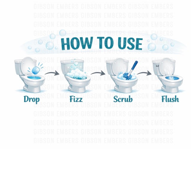 Bowl Blasters™ Foaming Toilet Tablets